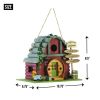 VINTAGE WINERY BIRDHOUSE