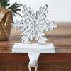 Cast Iron Snowflake Stocking Holder