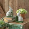 Peeping Bunny Bookends