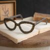 Cat Eye Glasses Sculpture