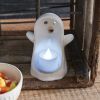 Ghost Tea Light Holder with LED - Box of 4