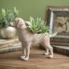 Resin Puppy Planter