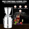 13 Gal Alcohol Distiller Machine Brewing Equipment DIY Whiskey Home Still