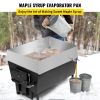 Maple Syrup Evaporator Pan 24x18x6 Inch Stainless Steel Maple Syrup Boiling Pan for Boiling Maple Syrup