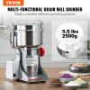 2500g Commercial Spice Grinder Electric Grain Mill Grinder High Speed