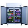 Dukers Commercial Double Door Upright Reach-in Refrigerator in Stainless Steel 41.73cu.ft.