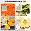 Commercial Vegetable Dicer Vegetable Chopper 4 Blades French Fry Cutter