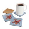 Schnauzer in Lobster Suit Coaster Set (4 PCS)