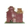 Rustic Farmstead Birdhouse for Outdoor Gardens and Backyards