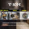 TXM Meat Claws for Shredding Barbecue Claws for Pulled Pork Grill Smoker Meat Paw Claw BBQ Claws Shredding Smoker Cooking Tool